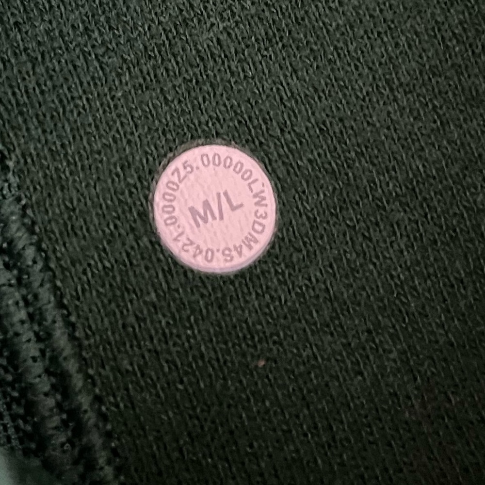 {Lululemon} Scuba Oversized Half-Zip Hoodie Sweatshirt in Green - Womens M/L - Picture 8 of 8